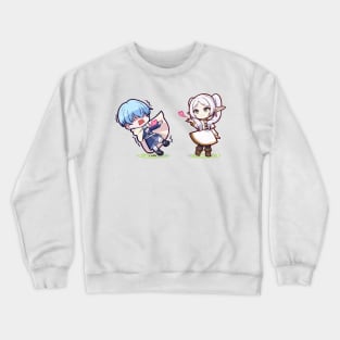 Himmel and Frieren - Flying Kiss Crewneck Sweatshirt